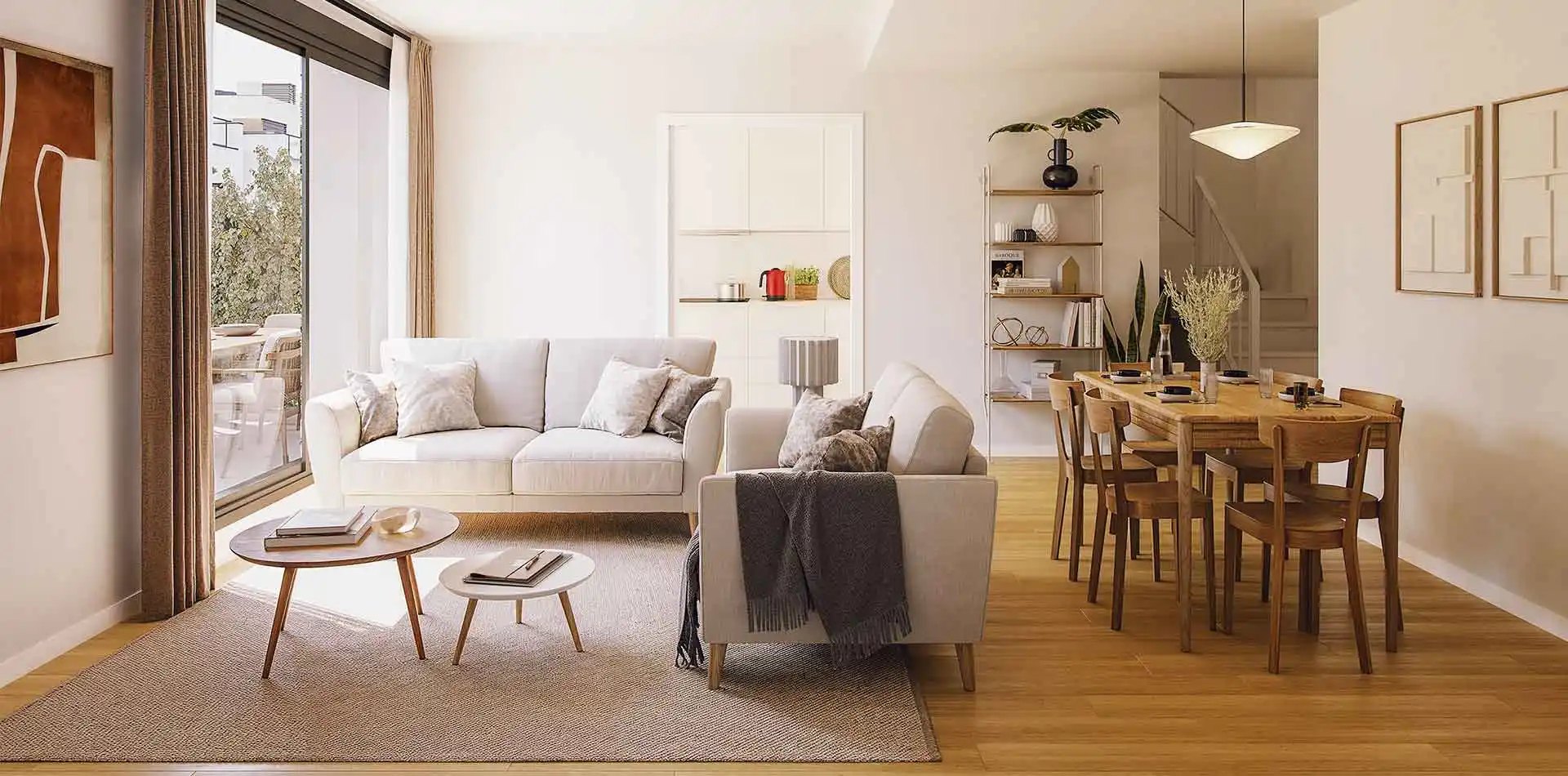 Salón de un chalet de iKasa Cassia